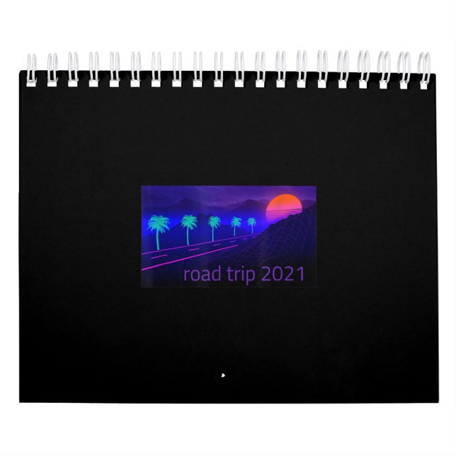 Calendario Viaje por carretera en 2021 Caminata de recuerdo (Tapa)