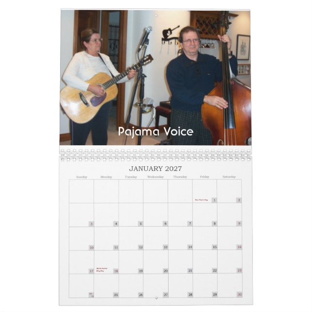 Calendario Viajeros verdaderos 2007 de la vida (Jan 2027)