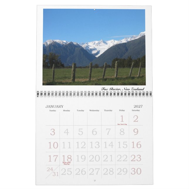 Calendario Viajes (Jan 2027)