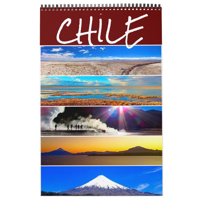 Calendario viajes a chile 2027 (Tapa)