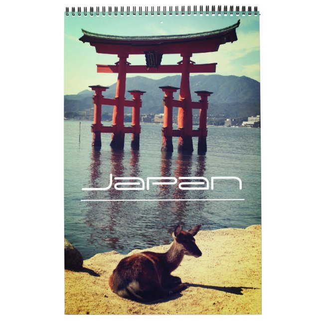 Calendario viajes a Japón (Tapa)