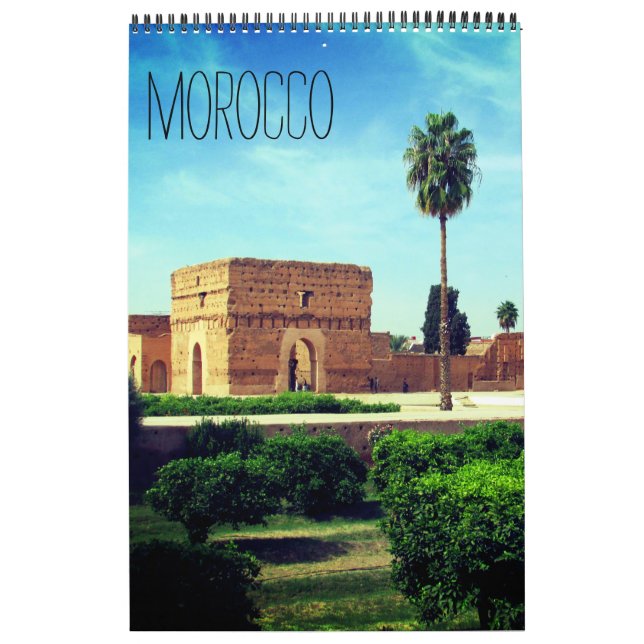 Calendario viajes a marruecos (Tapa)
