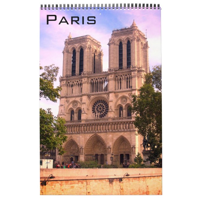Calendario viajes a paris (Tapa)