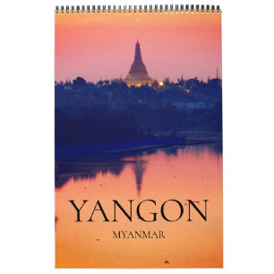 Calendario viajes a Yangon