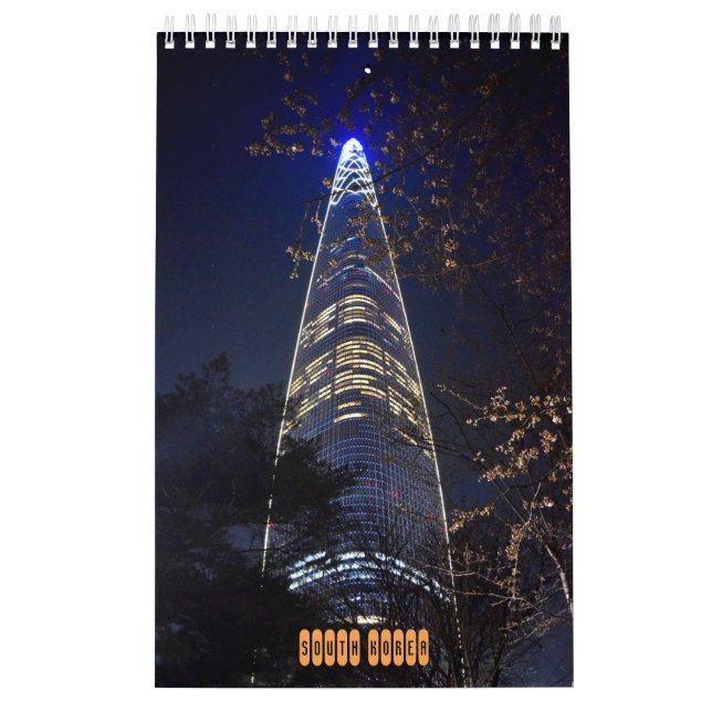 Calendario Viajes de Corea del Sur (Tapa)