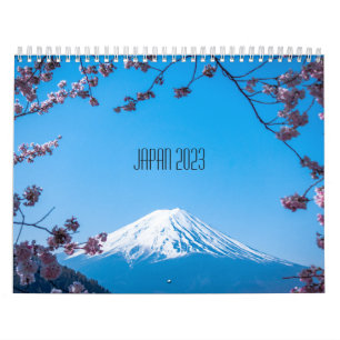 Calendario Viajes de la fotografía de Japón 2023