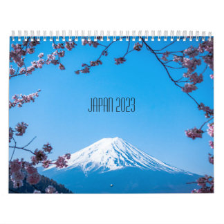 Calendario Viajes de la fotografía de Japón 2023