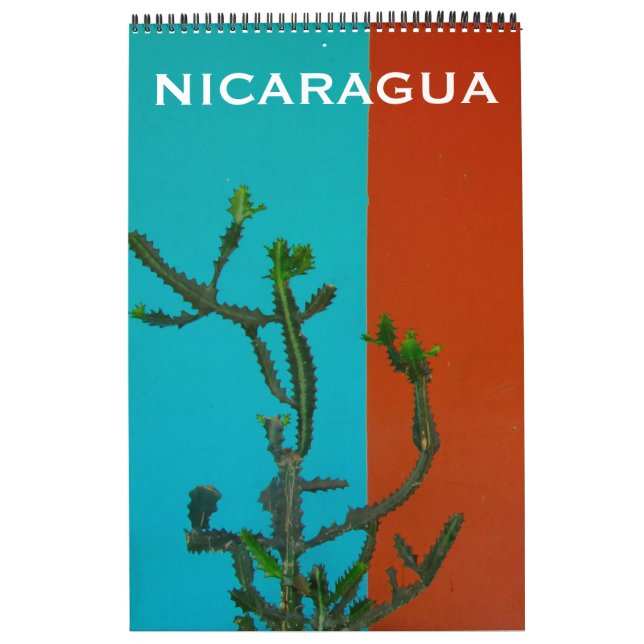 Calendario viajes de nicaragua (Tapa)