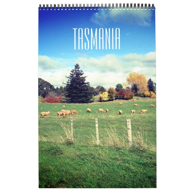 Calendario viajes de tasmania (Tapa)