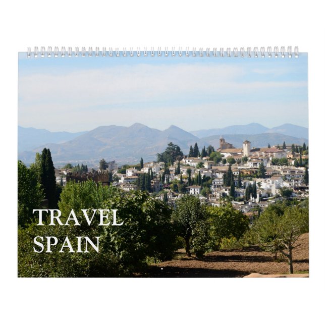 Calendario Viajes España 24 meses (Tapa)