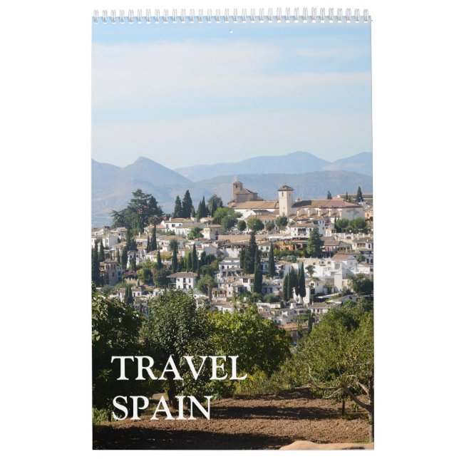 Calendario Viajes España 24 meses (Tapa)