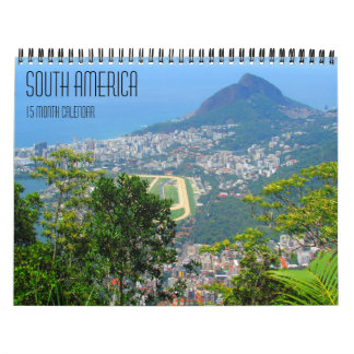 Calendario viajes por sudamérica 15 meses