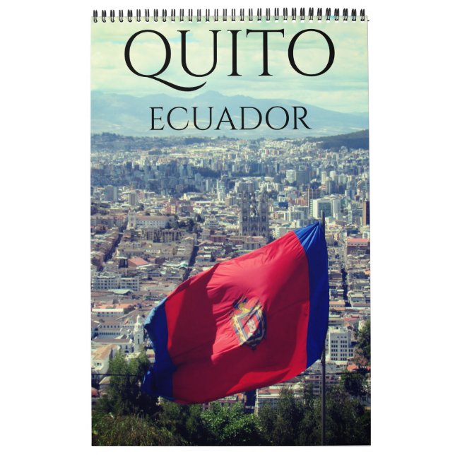Calendario viajes quito ecuador (Tapa)