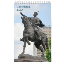 Calendario Viajes Uzbekistán: 12 meses