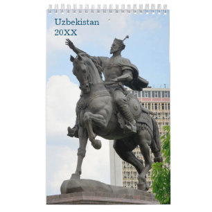 Calendario Viajes Uzbekistán: 12 meses