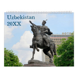 Calendario Viajes Uzbekistán: 12 meses