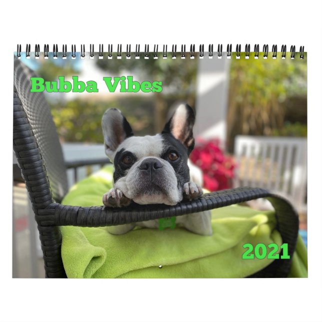 CALENDARIO VIBE DE BUBBA 2021 (Tapa)