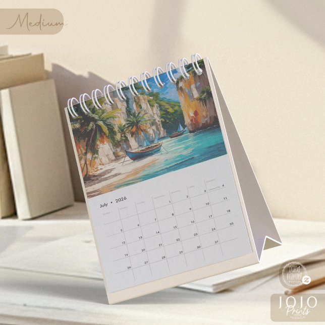 Calendario Vibrant Impasto Art Calendar 2026 (Vibrant Impasto Art Calendar 2026)