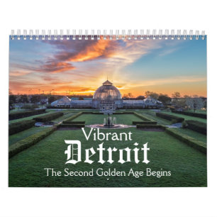 Calendario vibrante de Detroit