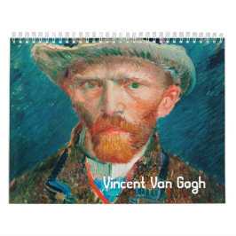 Calendario Vicente Van Gogh Obra maestra Arte de época