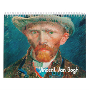 Calendario Vicente Van Gogh Obra maestra Arte de época