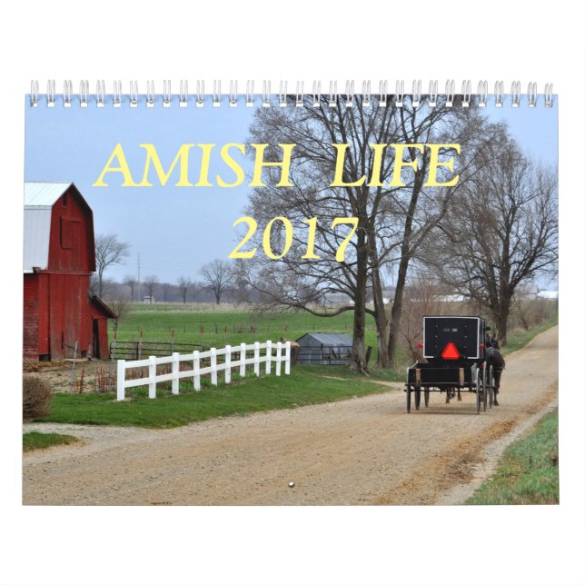 CALENDARIO VIDA 2017 DE AMISH (Tapa)