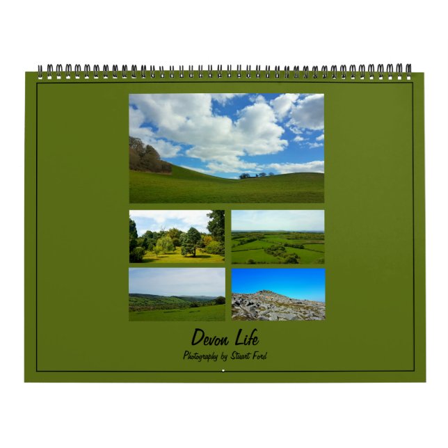 Calendario Vida de Devon - fotografía (Tapa)