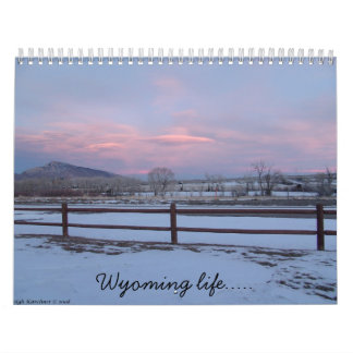 Calendario Vida de Wyoming…