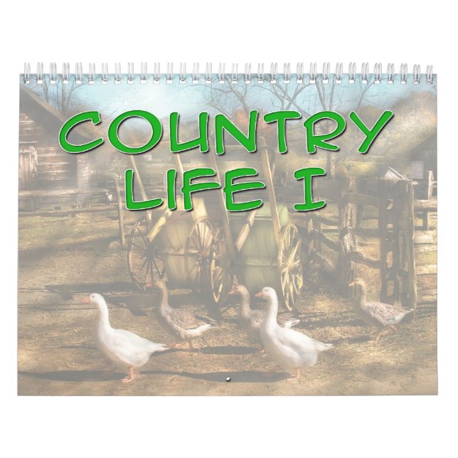 Calendario Vida en el Campo I (Tapa)