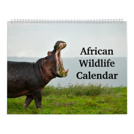 Calendario Vida silvestre africana