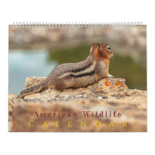 Calendario Vida silvestre americana