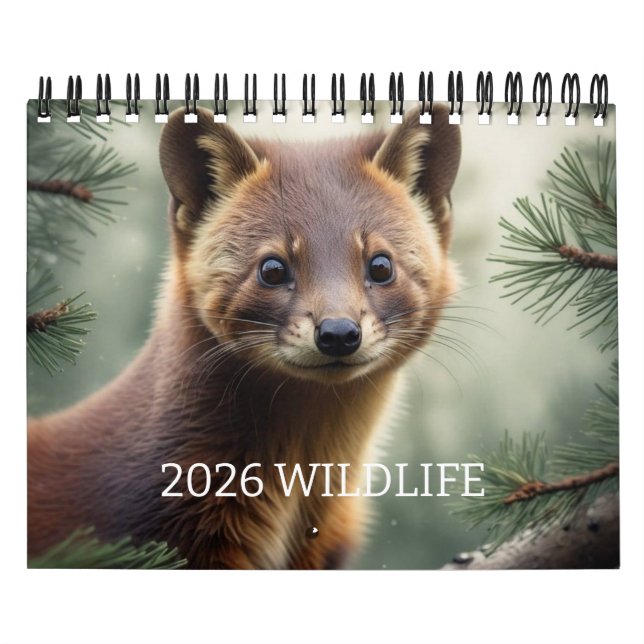 Calendario Vida silvestre de 2026 (Tapa)
