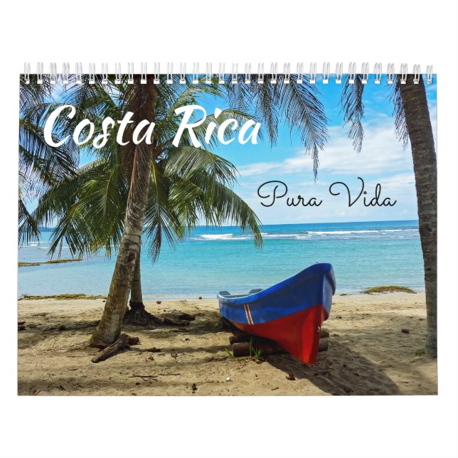 Calendario Vida silvestre de Costa Rica (Tapa)