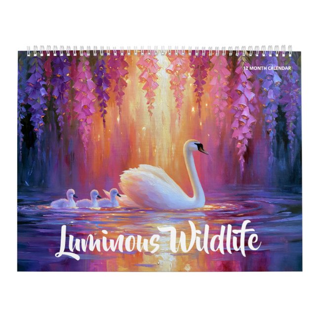 Calendario Vida Silvestre Luminosa (Tapa)