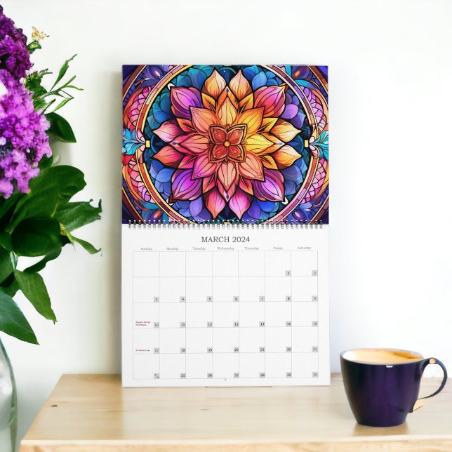 Calendario Vidrio Mandela (Subido por el creador)