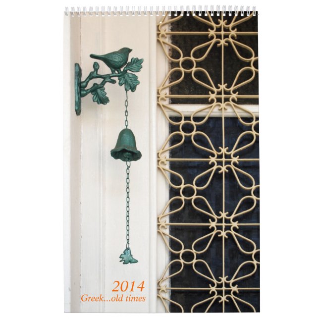 Calendario Viejas épocas griegas (Tapa)