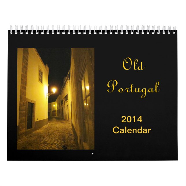 Calendario viejo 2014 de Portugal (Tapa)