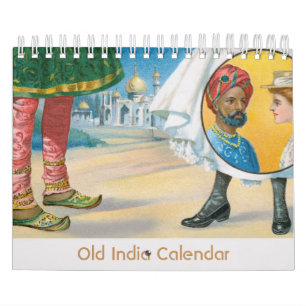 Calendario viejo de la India