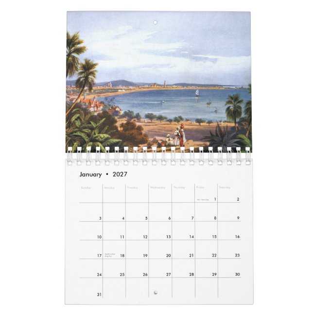 Calendario viejo de la India (Jan 2027)