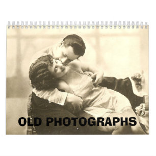 Calendario VIEJO de las FOTOGRAFÍAS