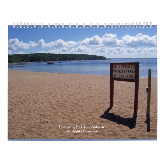 Calendario viejo de Michigan de la misión 2018 (Reverso)