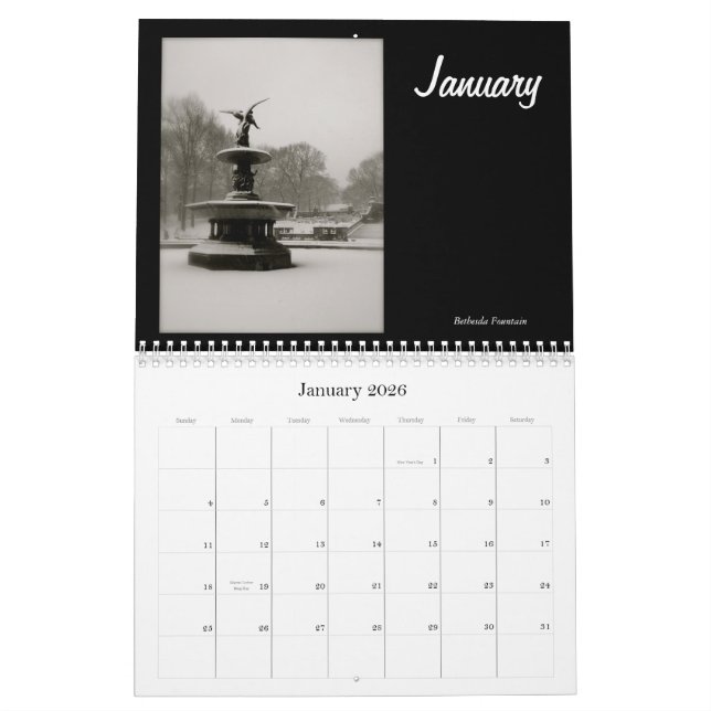 Calendario viejo del alma 2010 - vintage Nueva (Jan 2026)