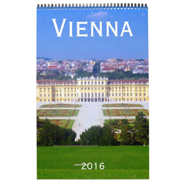 Calendario viena 2016 (Tapa)
