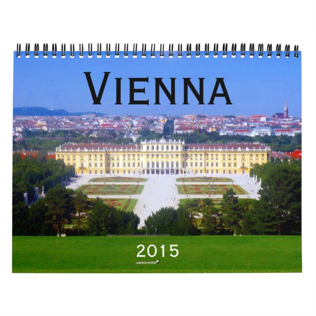 Calendario Viena Austria 2015 (Tapa)