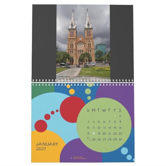 CALENDARIO VIETNAM EN LAS IMÁGENES 2010 (Jan 2027)