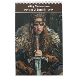 Calendario Viking Shieldmaidens – Portraits Of Strength