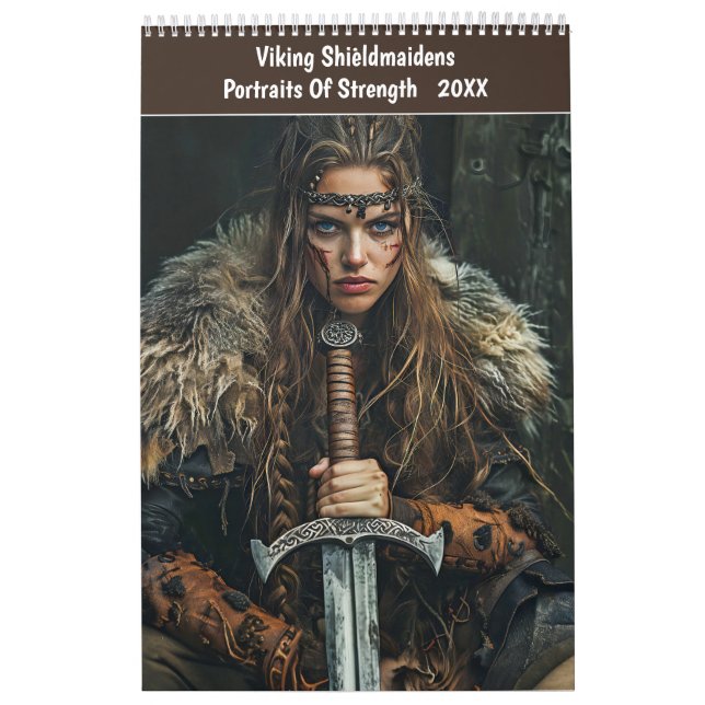 Calendario Viking Shieldmaidens – Portraits Of Strength (Tapa)
