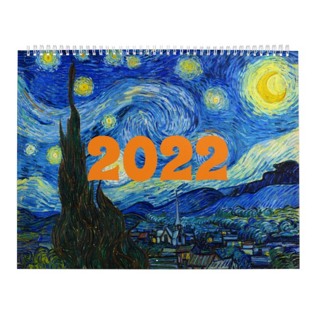 Calendario Vincent Van Gogh 2022 (Tapa)