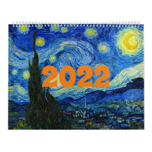 Calendario Vincent Van Gogh 2022
