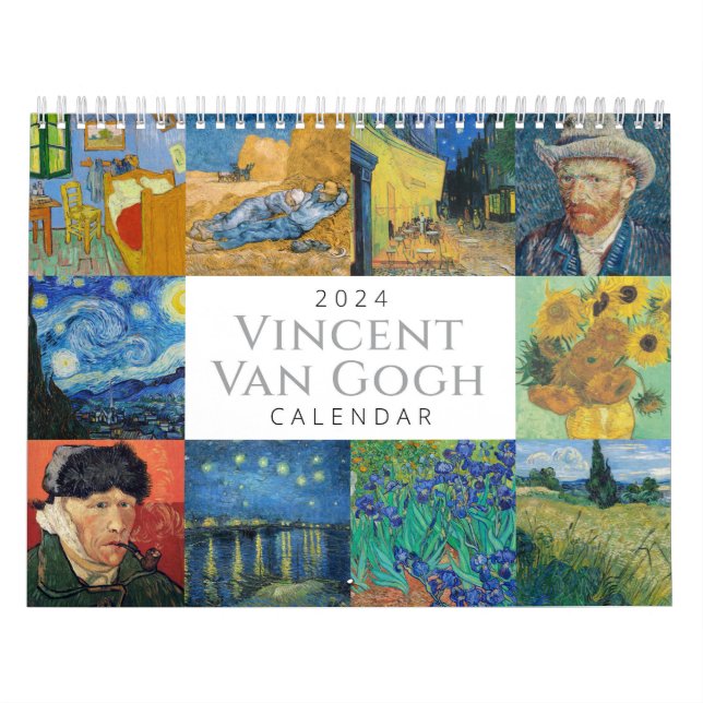 Calendario Vincent Van Gogh 2024 (Tapa)